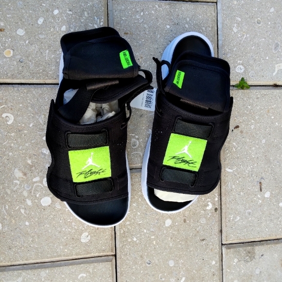 Nike Air Jordan Flight LS Slides Slippers Men's US CZ0791-002 - Picture 3 of 5